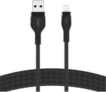Изображение товара Кабель Belkin Lightning - USB 3 м Черный МФИ для iPhone, iPad Изображение товара Кабель Belkin Lightning - USB 3 м Черный МФИ для iPhone, iPad