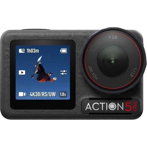 Экшн-камера DJI Osmo Action 5 Pro Adventure Combo 4K, WiFi, черный