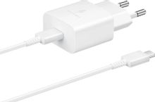 Изображение товара Сетевое зарядное устройство Samsung EP-T1510,  USB-C, USB-C, 15Вт, 2A, белый [ep-t1510xwegeu]