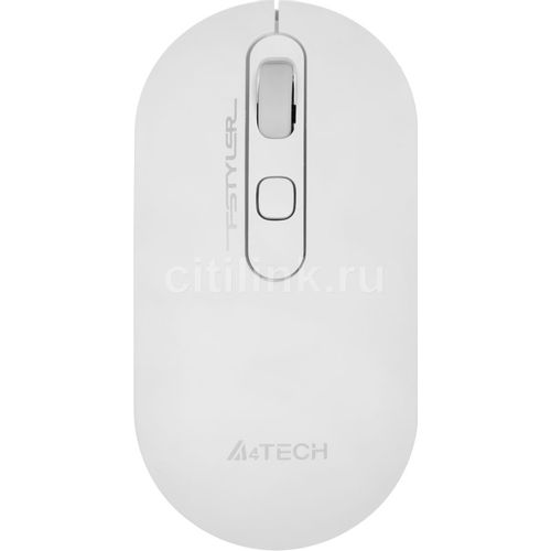Мышь беспроводная A4TECH Fstyler FG20, радио, оптическая, USB, 2000dpi, белый [fg20 white]