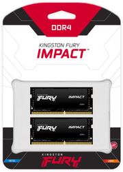 Оперативная память Kingston Fury Impact KF432S20IBK2/32 DDR4 - 2x 16ГБ
