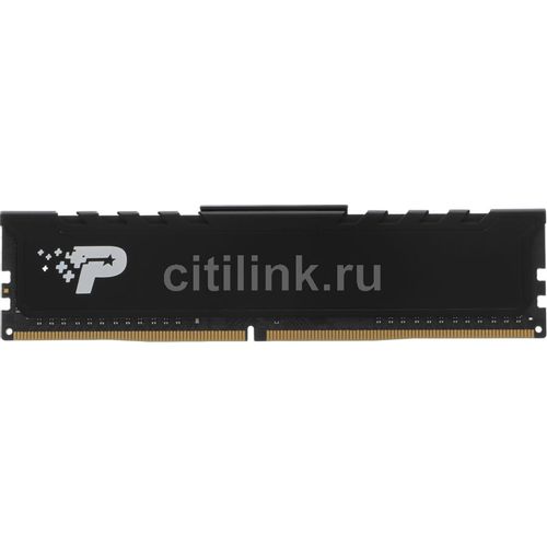 Оперативная память Patriot Signature Premium PSP416G2666H1 DDR4 - 1x 16ГБ 2666МГц, DIMM, Ret
