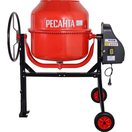 Бетономешалка Ресанта БМ-180Ч, 180л, 800Вт [74/1/36]