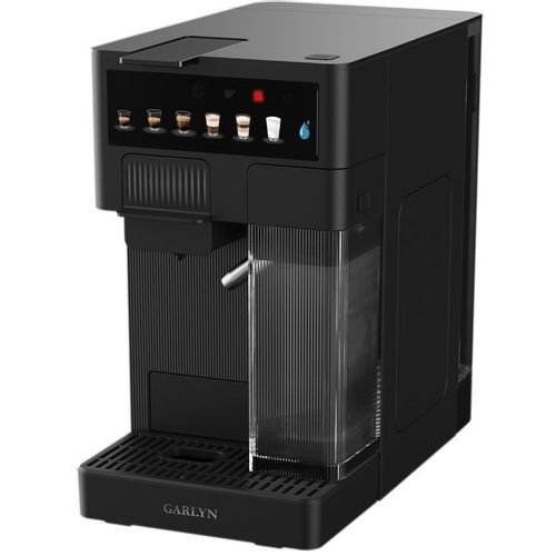 Кофеварка GARLYN Barista Compact, рожковая, черный