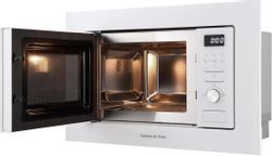 Встраиваемая микроволновая печь ZIGMUND & SHTAIN BMO 16.202 W, 20л, 800Вт, белый