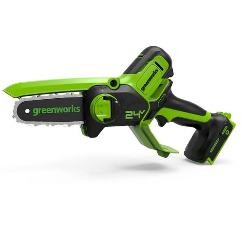 Цепная пила GREENWORKS G24MCS10, аккумуляторная, 24В, без АКБ, без ЗУ [2008207]