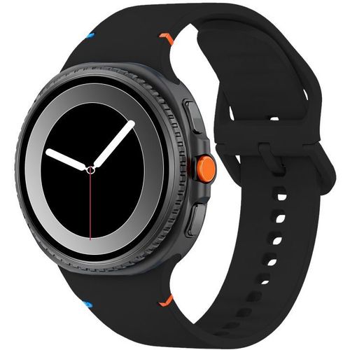 Ремешок ZIBELINO SAM-8-22-BLK для Samsung Galaxy Watch, черный [zbs-so-sam-8-22-blk]