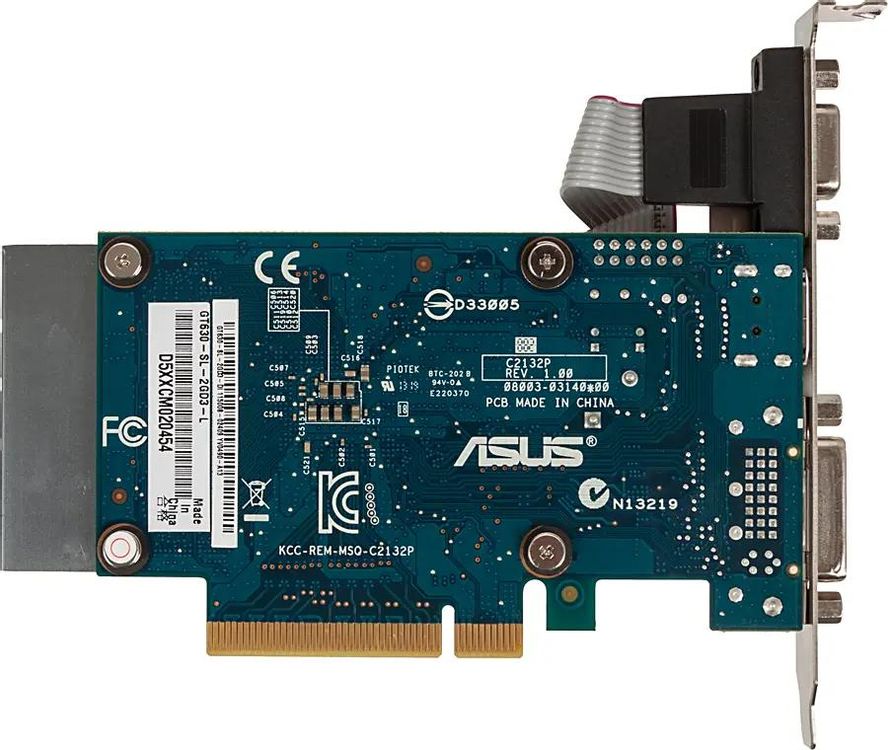 CARTE VIDÉO ASUS Nvidia GeForce GT630-SL 2GD3-L EUR 35,00 - FR