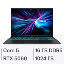 Изображение товара Игровой ноутбук ASUS V16 V3607VM-RP058 16 IPS I5 RTX 8ГБ SSD