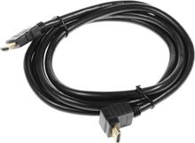Изображение товара Кабель HDMI (m) - HDMI (m) Г-образный ver 1.3 2м черный