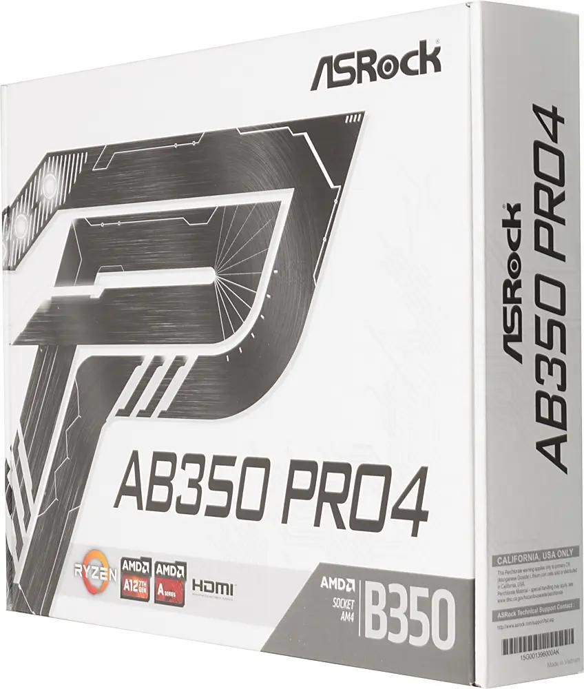 Asrock ab350 pro4 atx online