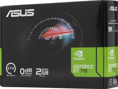 Asus GeForce GT 710 2Gb GT710 SL 2GD3 BRK EVO