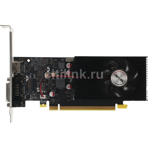 Видеокарта AFOX NVIDIA GeForce GT 1030 AF1030-2048D5L7 2ГБ GDDR5, Low Profile, Ret