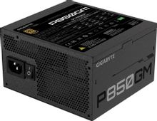 Изображение товара Блок питания Gigabyte GP-P850GM,  850Вт,  120мм,  черный, retail