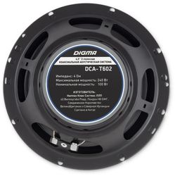 Колонки автомобильные Digma DCA-T602, 16.5 см (6 1/2 дюйм.)