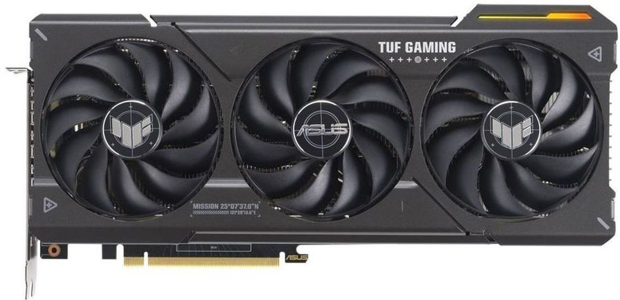 Видеокарта ASUS NVIDIA  GeForce RTX 4070 TUF-RTX4070-O12G-GAMING 12ГБ GDDR6X, OC,  Ret