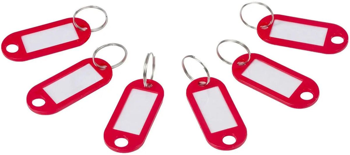 Пластиковые бирки для ключей - купить по низкой цене в интернет-магазине ООО МИКСС