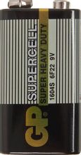 Изображение товара 9V Батарейка GP Supercell 1604S 6F22,  1 шт.
