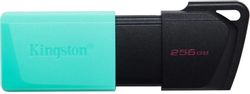 Флешка USB Kingston DataTraveler Exodia M 256ГБ, USB3.0, черный и зеленый