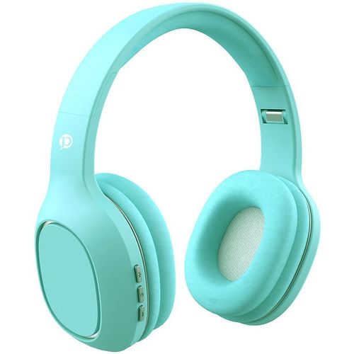 Наушники PERO BH04, Bluetooth, накладные, бирюзовый [pwh-bh04tif]