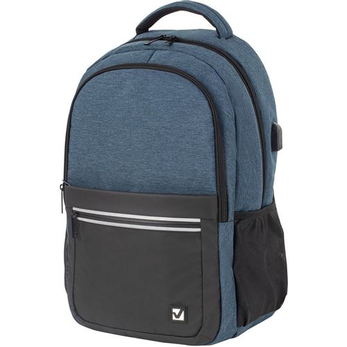 Рюкзак BRAUBERG Urban Denver, 46.8х5.7х31.9 см, 0.633кг, черный [229893]