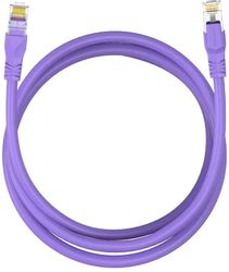 Патч-корд VENTION IBMVY литой (molded), STP, кат.6A, 0.3м, фиолетовый