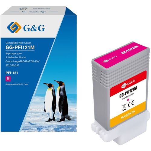 Картридж G&G GG-PFI121M, пурпурный пигментный / GG-PFI121M