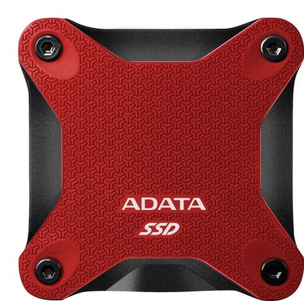 1ТБ Внешний диск SSD A-Data SD620, USB 3.1, запись - 480МБ/с, чтение - 550МБ/с, красный [sd620-1tcrd]