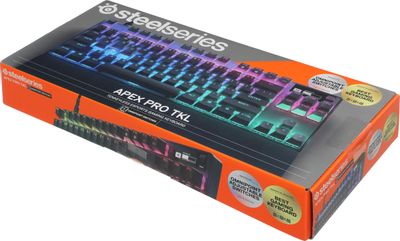 Характеристики Клавиатура SteelSeries Apex Pro TKL, USB, c