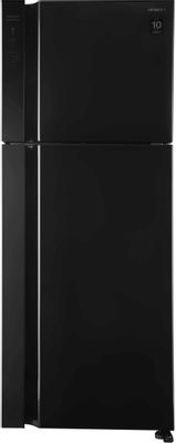 Холодильник двухкамерный Hitachi HRTN7489DF BBKCS инверторный черный