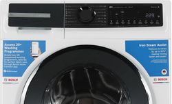 Стиральная машина Bosch WGK244Z0ME, 9кг, с паром, инверторная, с английской панелью управления