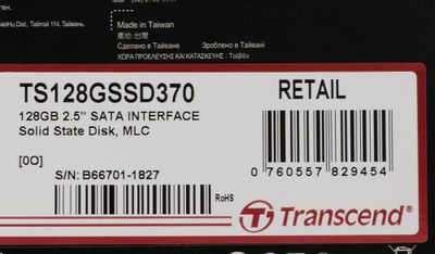 SSD Transcend TS128GSSD370 128 2.5