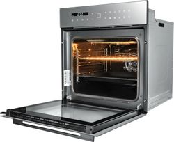 Духовой шкаф электрический LEX EDS 101 GR, 61л, серый