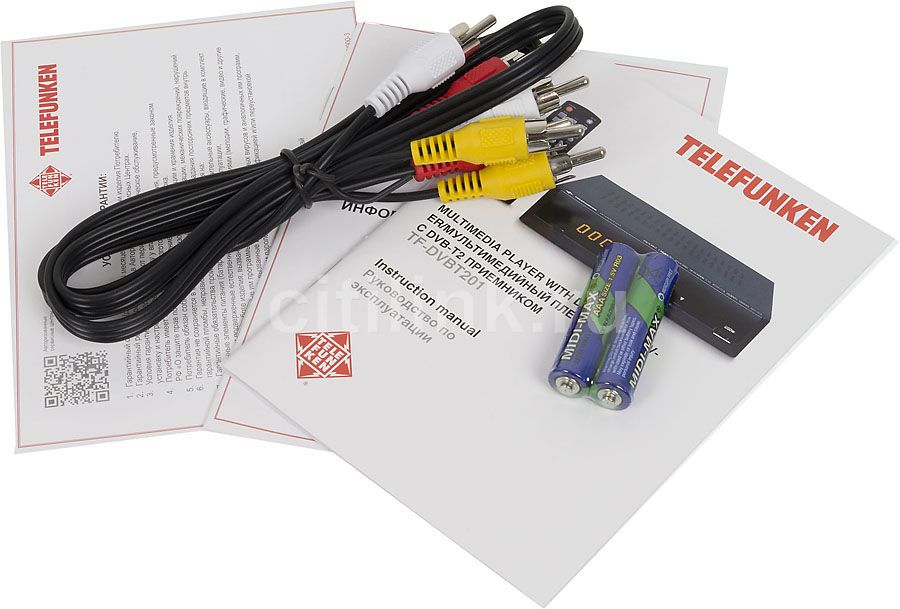 Telefunken TF-DVBT201 6/29 Operation