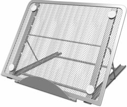 Подставка для книг BRAUBERG 237984, 240x195x20мм, металл, серый