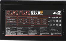 Блок питания Aerocool KCAS PLUS 800,  800Вт,  черный