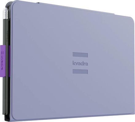 Чехол-книжка KVADRA B001G, для  серый [y23t01acc011a]