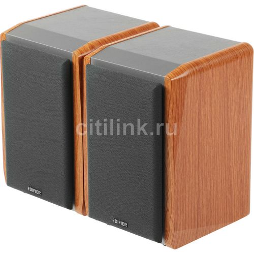 Колонки Bluetooth Edifier R1010BT, 2.0, коричневый/ коричневый — цена и наличие Колонки Bluetooth Edifier R1010BT, 2.0, коричневый/ коричневый