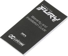 Оперативная память Kingston Fury Beast Black KF432C16BB/32 DDR4 -  1x 32ГБ