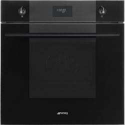 Духовой шкаф электрический SMEG Linea SF6101TB3RU,  70л,  черное стекло