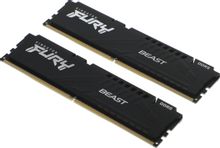 Изображение товара Оперативная память Kingston DDR5 16 ГБ (2x8 ГБ) 6000 МГц CL30 черный радиатор