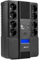 ИБП БАСТИОН Skat 800-AID-IN-1x9-8