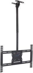 Кронштейн для телевизора Kromax COBRA-4, 15-75", потолочный, поворот и наклон,  черный