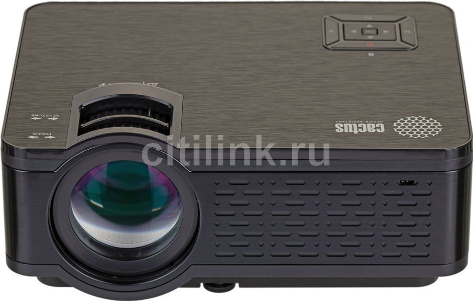 Проектор Cactus CS-PRE.05B.WXGA,  LCD,  черный