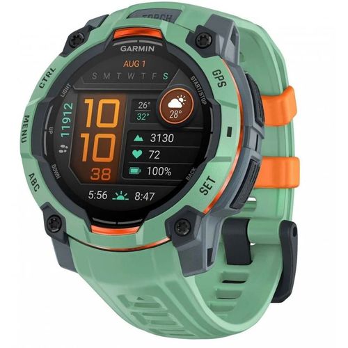 Смарт-часы Garmin Instinct 3, 1.3", бирюзовый