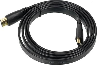 Кабель аудио-видео  Flat v1.4,  HDMI (m)  -  HDMI (m) ,  ver 1.4,  1.5м, FLAT