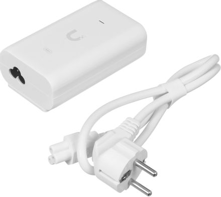 Инжектор PoE++ Ubiquiti U-POE++ 10/100/1000BASE-T 60Вт 220В (АС)