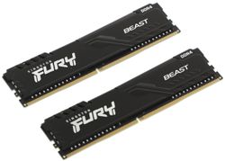 Оперативная память Kingston Fury Beast Black KF432C16BBK2/16 DDR4 - 2x 8ГБ