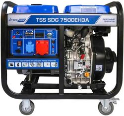 Дизельный генератор ТСС SDG 7500EH3A, 380/220/12 В, 7.5кВт