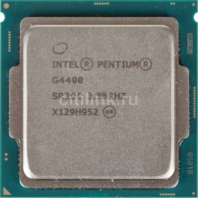 Характеристики Процессор Intel Pentium Dual-Core G4400, LGA 1151, OEM(Б ...